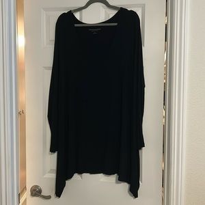 Soft Surroundings low neck long sleeve swing tunic.  Flattering